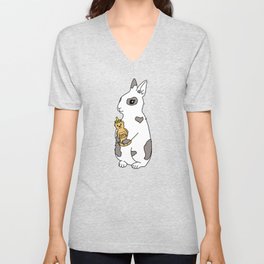 honey bunny  V Neck T Shirt