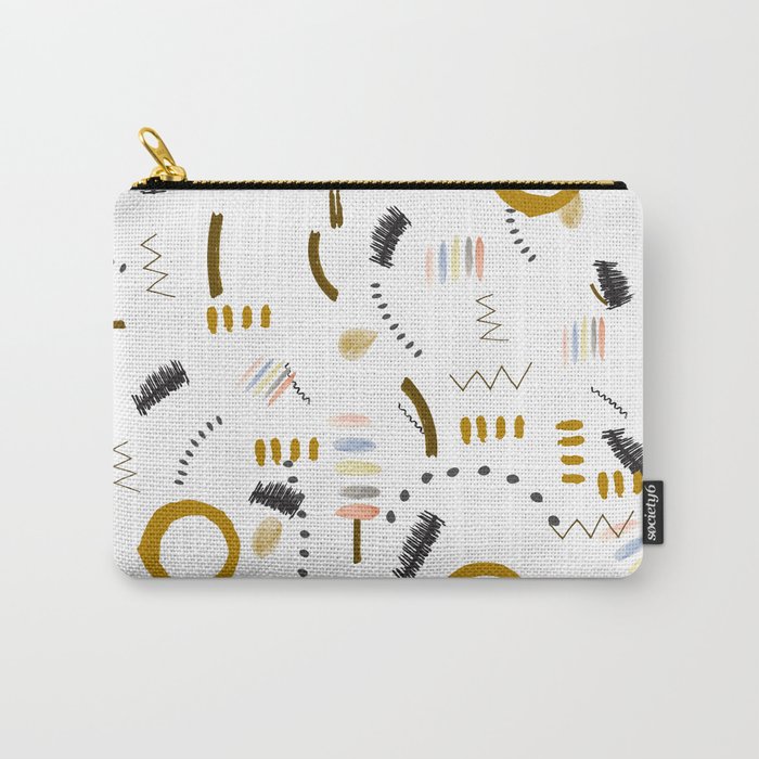 Abstract forms 01 Carry-All Pouch