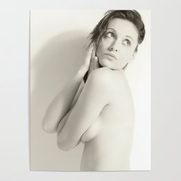 Nude, Akt, Nudes, Nackt, BW Nudes, Aktfoto, Aktfotografie Poster