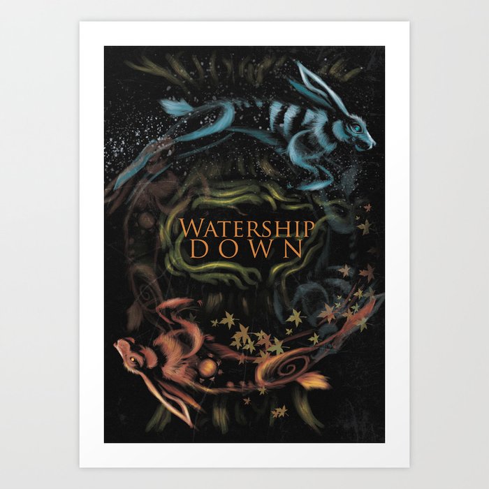 Watership Down alternative cover Art Print