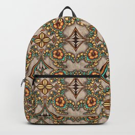 Tapa turtles - natural Backpack