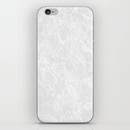 White Stone Surface iPhone Skin
