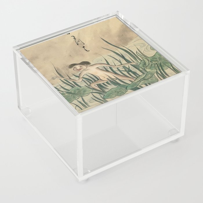 Kappa 河童 Japanese Yokai  Acrylic Box