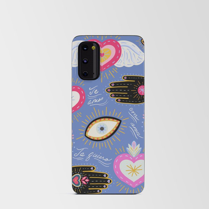 Milagro Love Hearts - lavender Android Card Case