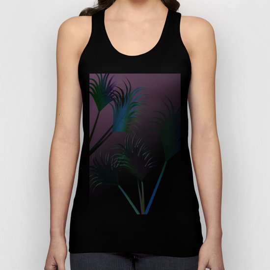 Palm Fronds Unisex Tank Top