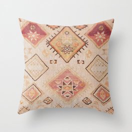 Moroccan Vintage Design Throw Pillow