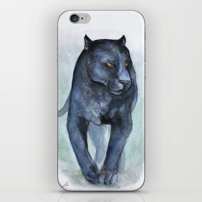 Black Panther iPhone Skin by LAURA DE BREUIL | Society6