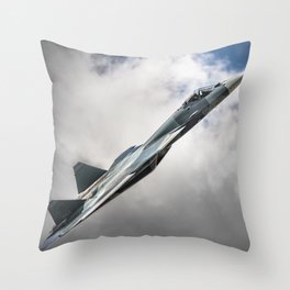 Russian Sukhoi Su-57 Felon (Frazor) 2 Throw Pillow