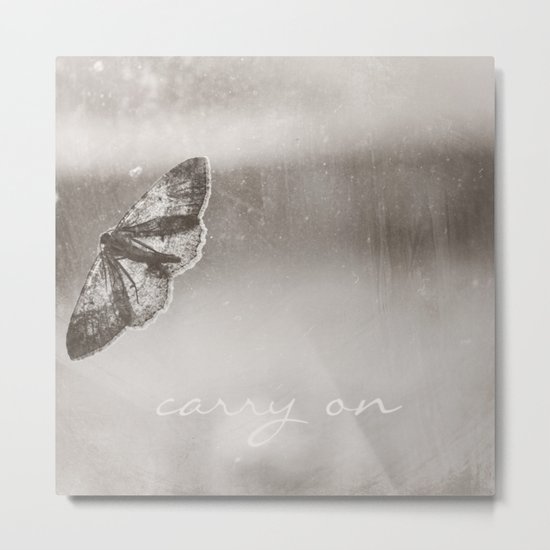 Carry On Metal Print