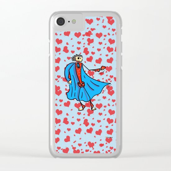Super cupid Clear iPhone Case