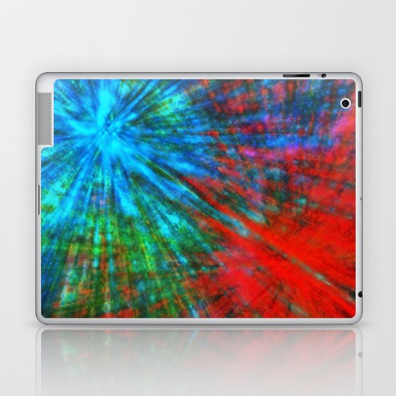 Abstract Big Bangs 001 Laptop & iPad Skin