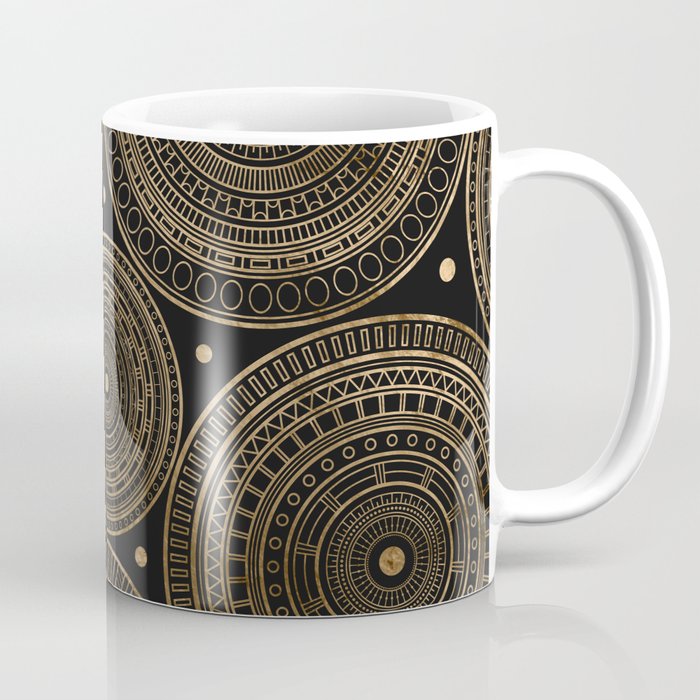 Ethnic Tribal Circular Pattern N5 Coffee Mug