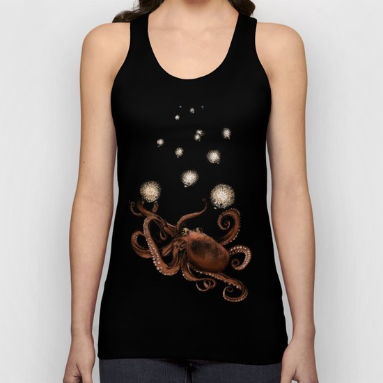 Octopus Unisex Tank Top