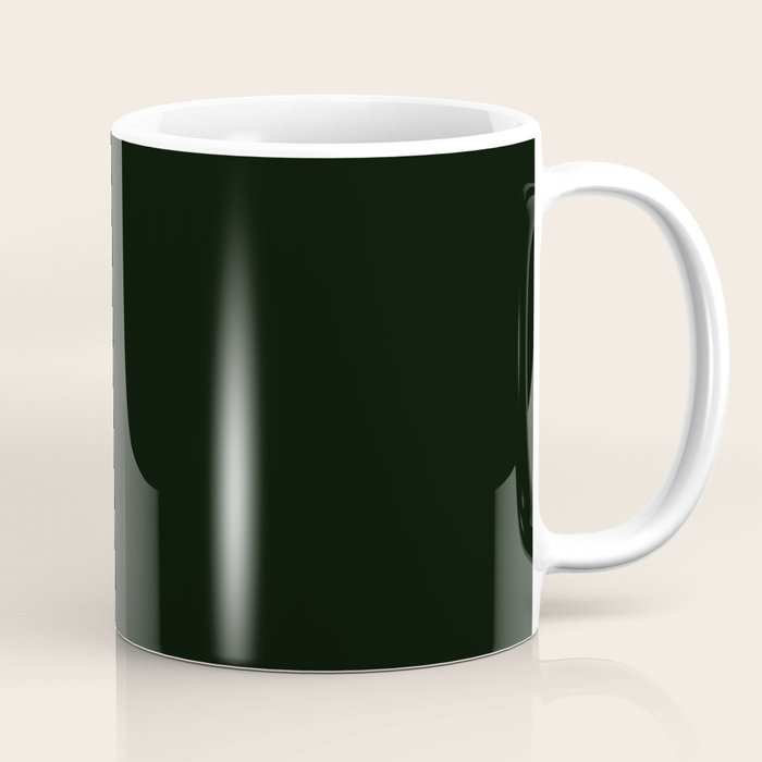 Deep Black Coffee Mug