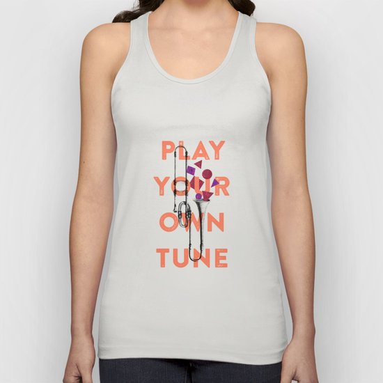 Play you own tune Unisex Tank Top