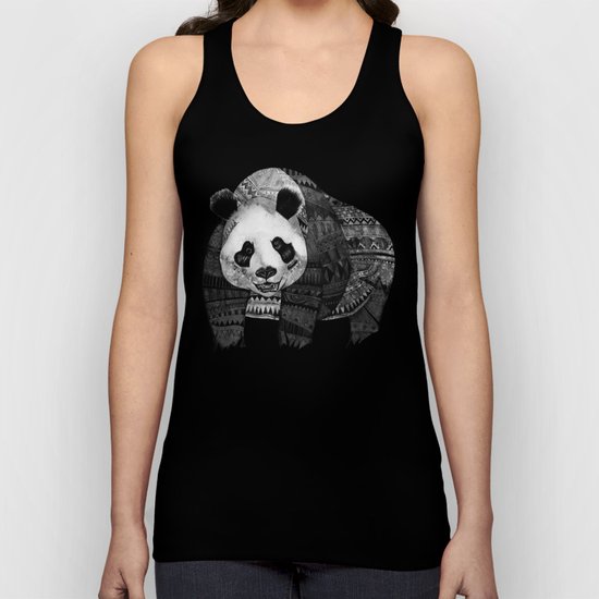 "Native Youth Panda" Unisex Tank Top