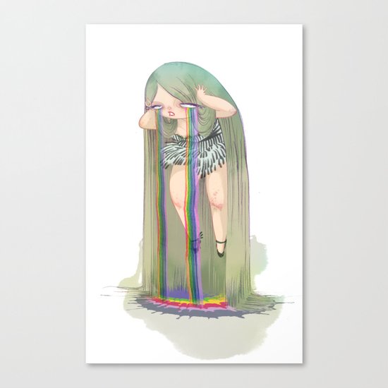 Rainbow River Canvas Print