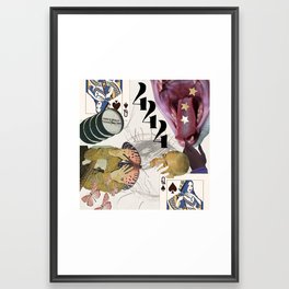 444 Framed Art Print