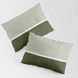 Linen Sage & Olive Pillow Sham