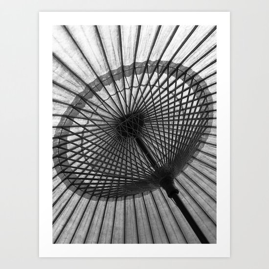 Oil-Paper Parasol Art Print
