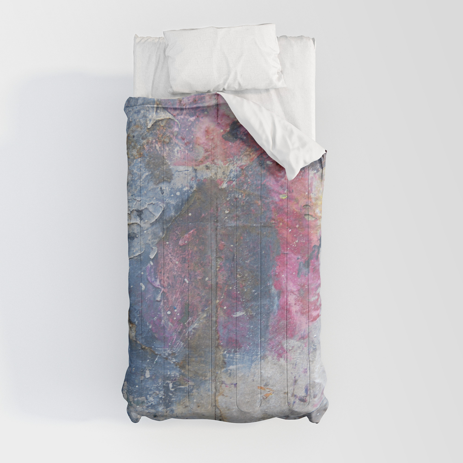 Painting Studio Floor Dumbo Brooklyn Ny Comforter By Rob Howell Society6