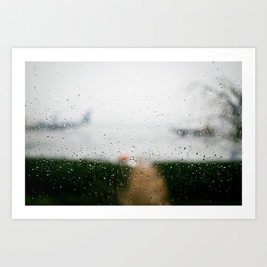 Don't Make Me Leave You Art Print