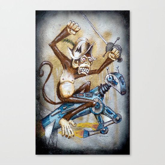 Paul's Monkey Canvas Print