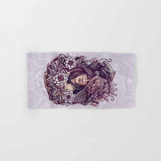 Crow Hand & Bath Towel