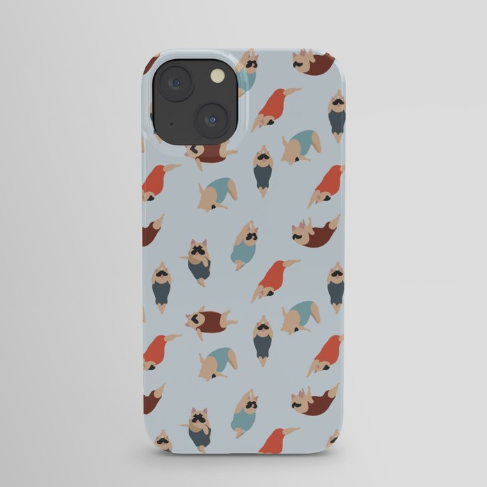 Frenchie Swimmer iPhone Case