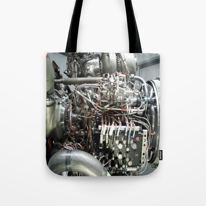 SPACE SHUTTLE ENGINE Tote Bag