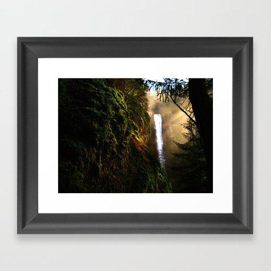 Multnomah Falls Framed Art Print