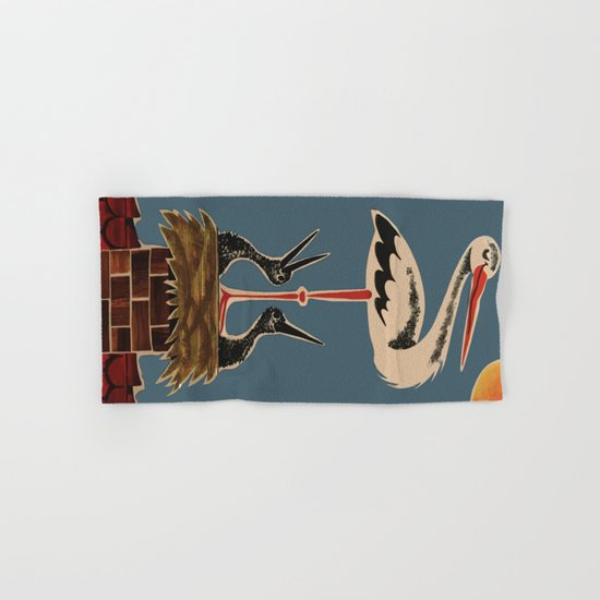 Stork Longshanks Hand & Bath Towel