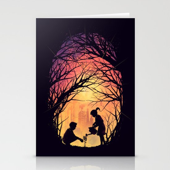 Reviving Nature Stationery Cards