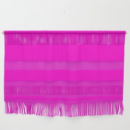 BRIGHT MAGENTA COLOR. Vibrant Pink Solid Color Wall Hanging