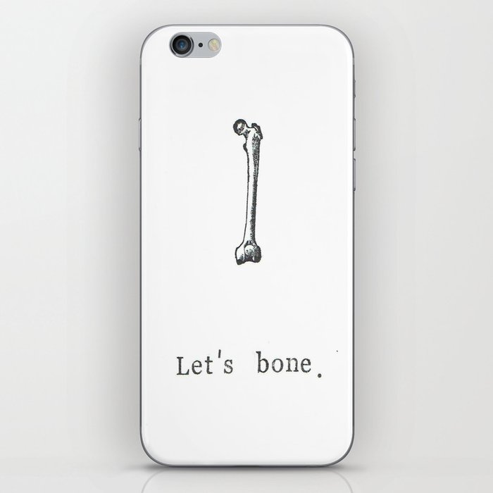 Let's Bone Skeleton Anatomy iPhone Skin