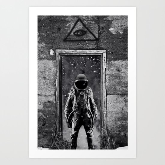 The man from earth Art Print