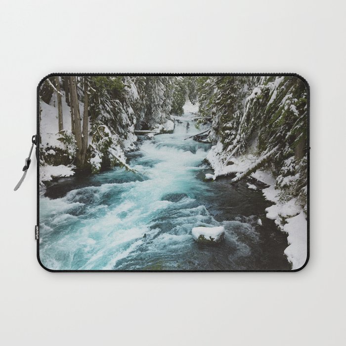 The Wild McKenzie River - Nature Photography Laptop Sleeve