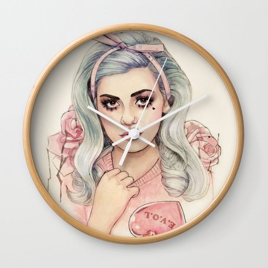 L.O.V.E | E.V.O.L Wall Clock