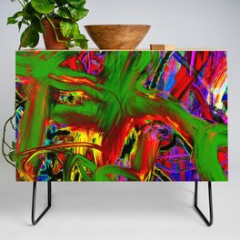Abstract expressionist Art. Abstract Painting 81. Credenza