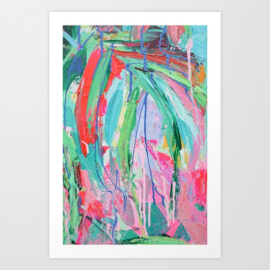 Tropical Canopy Art Print