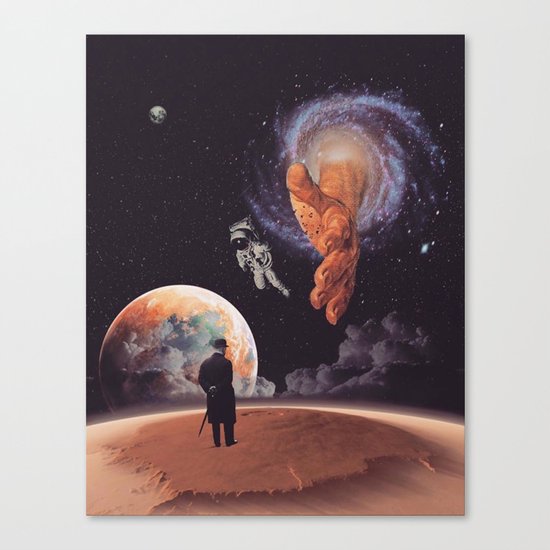 Lost In Space Canvas Print