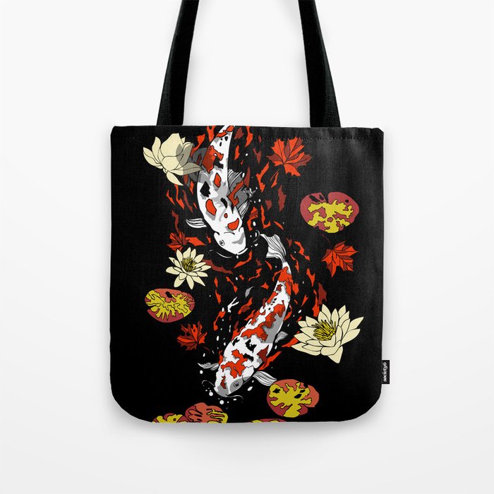 FALLING FISHES Tote Bag