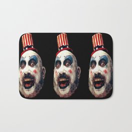 Captain Spaulding Bath Mat | Clowns, Painting, Fear, Scary, Captainspaulding, Clown, Robzombie, Horrormovies, Popart, Digital 