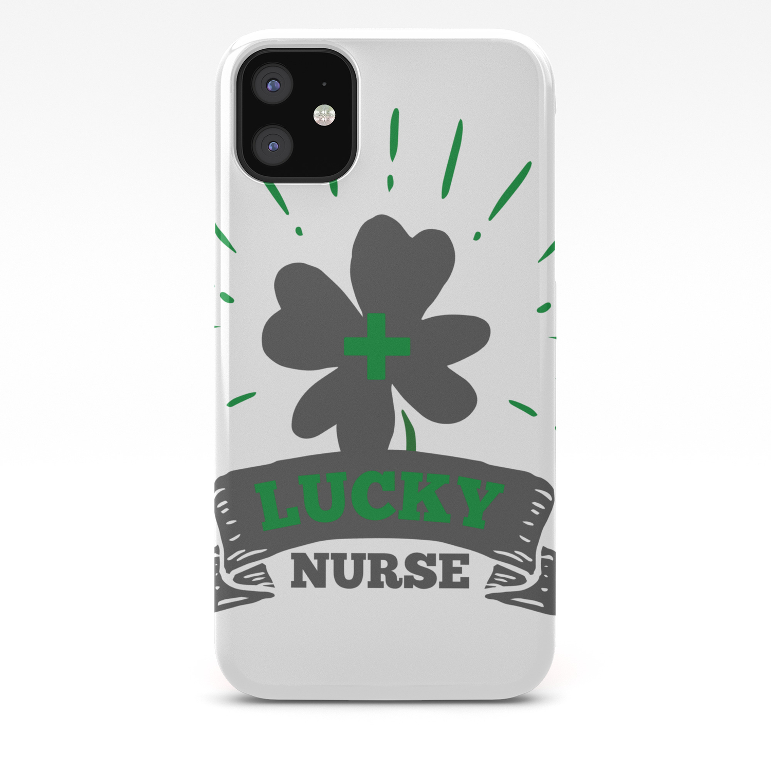 A Shamrock Field for St Patrick's Day iphone 11 case A Shamrock Field for St Patrick's Day iphone 11 case