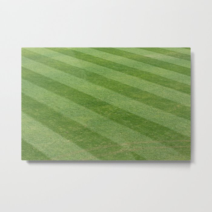 Play Ball! - Freshly Cut Grass - For Bar or Bedroom Metal Print