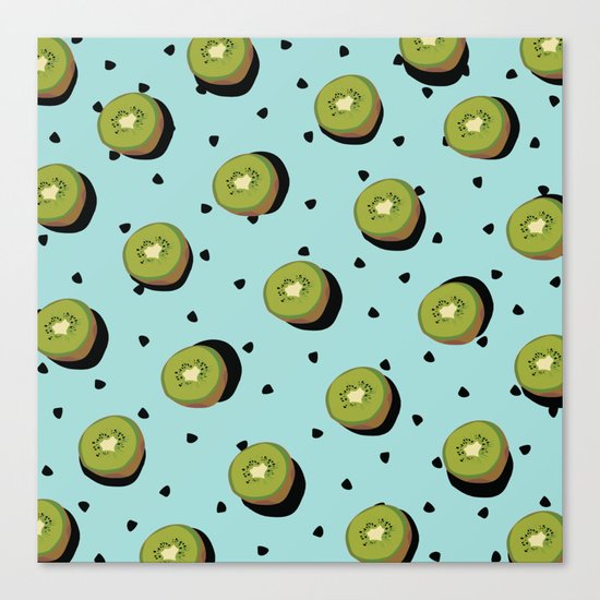 Kiwi Fruit Canvas Print