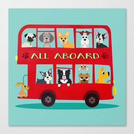 ALL ABOARD Canvas Print