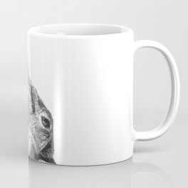 Black and white rabbit Mug