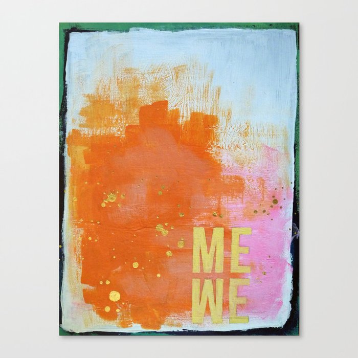 me are we Canvas Print