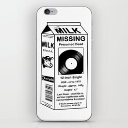 Vinyl Is Dead? iPhone Skin